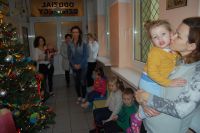 Mikołajki na Oddziale Dziecięcym wągrowieckiego szpitala