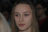 Kolędnicy z Gimnazjum Gminnego w starostwie