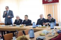 Roczna narada w Komendzie PPSP w Wągrowcu