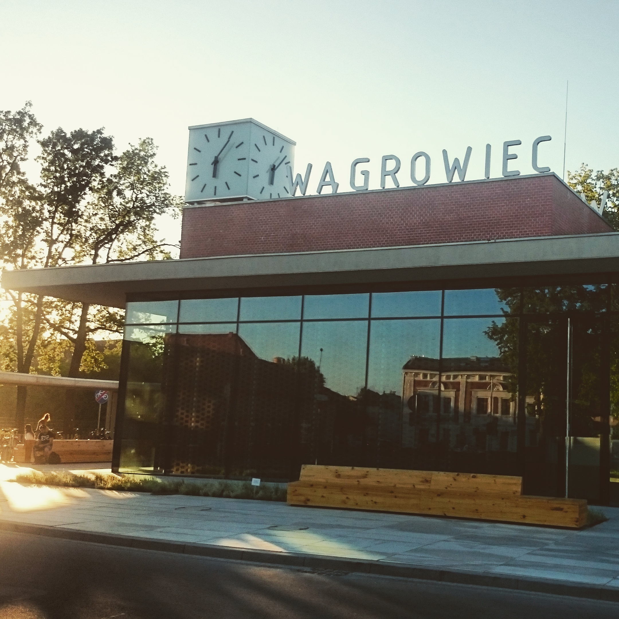 Wągrowiec, dworzec kiolejowy