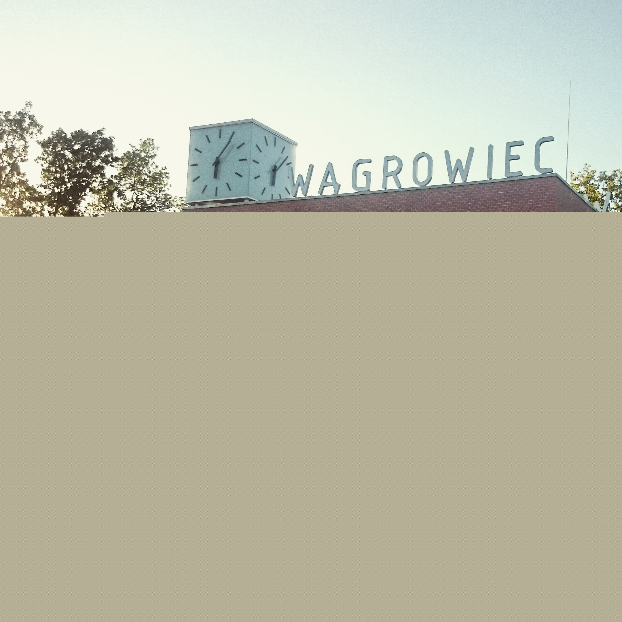 Wągrowiec, dworzec kiolejowy