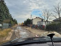 Prace przy rozbudowie ulicy Grzybowej w Wągrowcu idą "pełną parą"