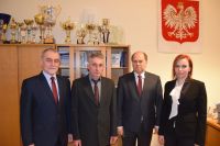 Spotkanie świąteczno - noworoczne w starostwie
