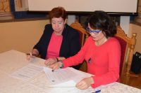 Uroczysta sesja Rady Powiatu Wągrowieckiego w Srebrnej Górze