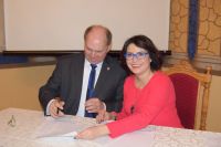 Uroczysta sesja Rady Powiatu Wągrowieckiego w Srebrnej Górze