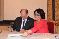 Uroczysta sesja Rady Powiatu Wągrowieckiego w Srebrnej Górze