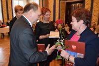Uroczysta sesja Rady Powiatu Wągrowieckiego w Srebrnej Górze