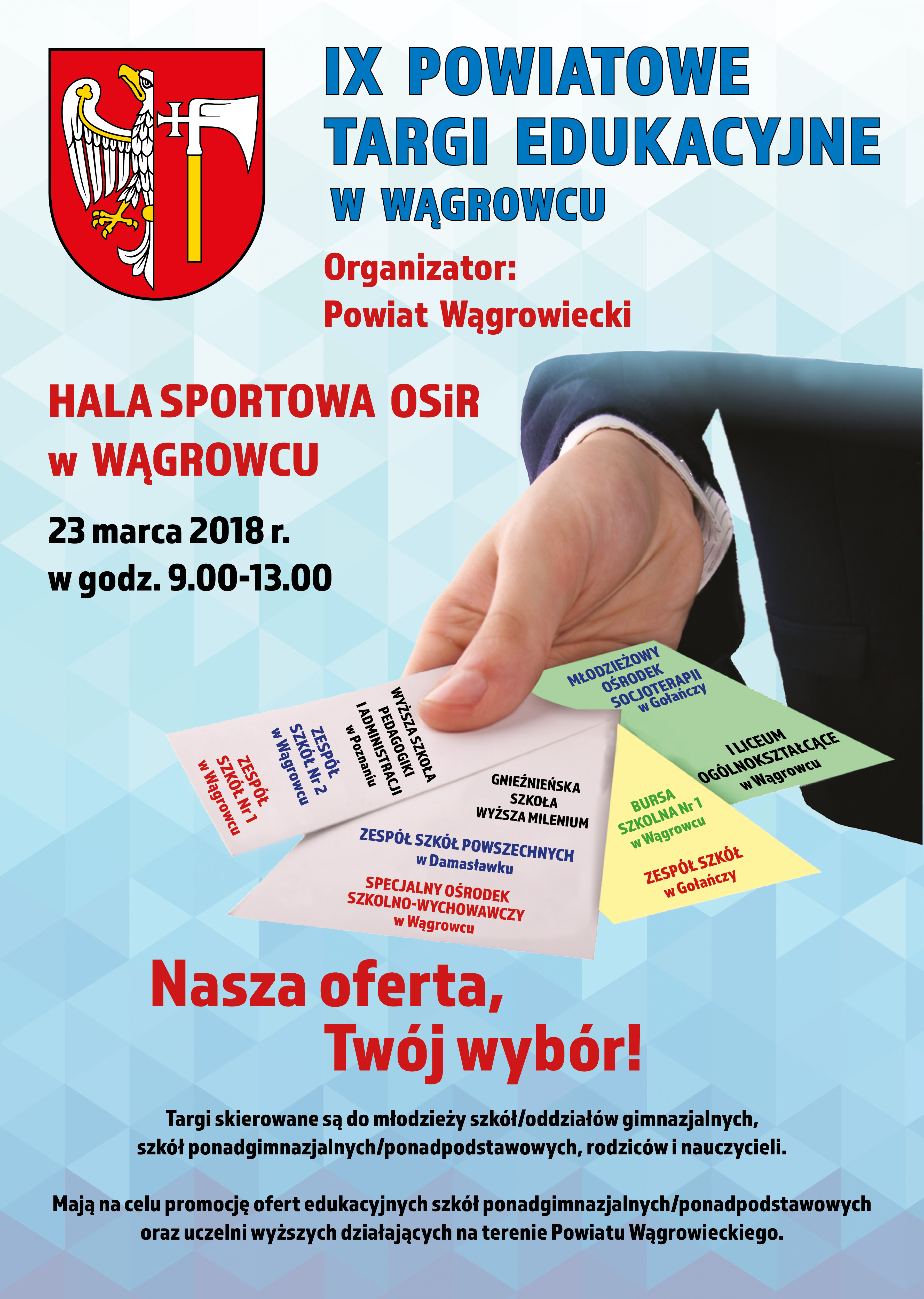 IX Powiatowe Targi Edukacyjne w Wągrowcu