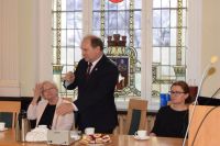 Uczniowie z Gołańczy z wizytą w wągrowieckim starostwie