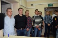 Uczniowie z Gołańczy z wizytą w wągrowieckim starostwie
