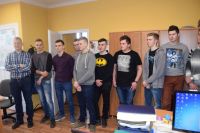 Uczniowie z Gołańczy z wizytą w wągrowieckim starostwie