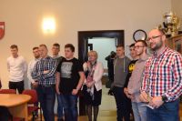 Uczniowie z Gołańczy z wizytą w wągrowieckim starostwie