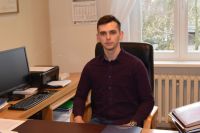 Uczniowie z Gołańczy z wizytą w wągrowieckim starostwie