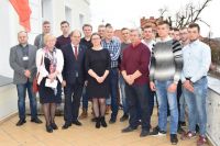Uczniowie z Gołańczy z wizytą w wągrowieckim starostwie