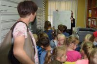 Wizyta dzieci z Przedszkola nr 1 w wągrowieckim starostwie