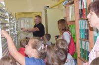 Wizyta dzieci z Przedszkola nr 1 w wągrowieckim starostwie