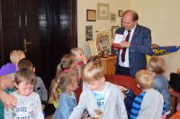 Wizyta dzieci z Przedszkola nr 1 w wągrowieckim starostwie