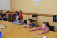 Wizyta dzieci z Przedszkola nr 1 w wągrowieckim starostwie