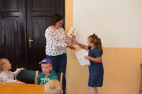 Wizyta dzieci z Przedszkola nr 1 w wągrowieckim starostwie