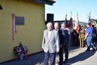 Odsłonięcie pamiątkowej tablicy w Czerlinie, fot. Roman Kowalczewski/Portal WRC