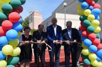 Uroczyste otwarcie wielofunkcyjnego boiska sportowego przy ZS w Gołańczy