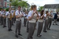 Młodzieżowa Orkiestra Dęta i Mażoretki z Mieściska  we Francji