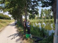 SPŁAWIKOWE ZAWODY W 100. ROCZNICĘ WYBUCHU POWSTANIA WIELKOPOLSKIEGO, fot. Koło PZW WĄGROWIEC