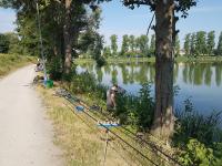 SPŁAWIKOWE ZAWODY W 100. ROCZNICĘ WYBUCHU POWSTANIA WIELKOPOLSKIEGO, fot. Koło PZW WĄGROWIEC