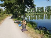 SPŁAWIKOWE ZAWODY W 100. ROCZNICĘ WYBUCHU POWSTANIA WIELKOPOLSKIEGO, fot. Koło PZW WĄGROWIEC