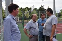 Odbiór techniczny wielofunkcyjnego boiska sportowego przy Zespole Szkół nr 2 w Wągrowcu