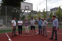 Odbiór techniczny wielofunkcyjnego boiska sportowego przy Zespole Szkół nr 2 w Wągrowcu