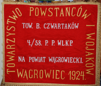 Sztandar dla I LO w Wągrowcu