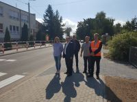 Odbiór techniczny przebudowy drogi powiatowej nr 1562P na odc. Łekno - Rąbczyn