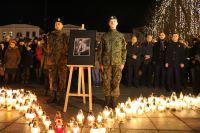 Mieszkańcy Powiatu Wągrowieckiego oddali cześć pamięci Prezydenta Gdańska, fot. Piotr Korpowski