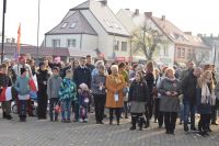 Powiat Wągrowiecki dla Niepodległej - zaśpiewaliśmy razem Mazurka Dąbrowskiego