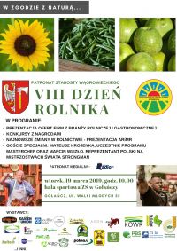 VIII Dzień Rolnika pod patronatem Starosty Wągrowieckiego