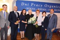 Honorowy Wawrzyn Pracy Organicznej dla Księdza Prałata Andrzeja Rygielskiego, fot. Kamila Kłos, UG Wągrowiec