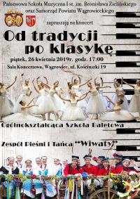 Koncert "Od tradycji po klasykę" - plakat