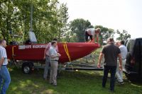 Łódź dla WOPR już po odbiorze technicznym