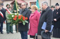 Uroczystość odsłonięcia pomnika w Gołańczy, fot. UMiG Gołańcz