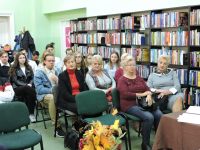 Spotkanie literackie w Powiatowej Bibliotece Publicznej w Wągrowcu