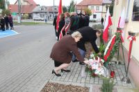 Delegacje powiatu uczciły Święto Niepodległości, fot. UG Damasławek