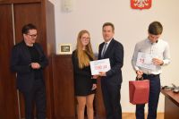 Starosta Wągrowiecki pogratulował zwycięzcom „Wągrowieckiego Konkursu Dziennikarskiego 2019”