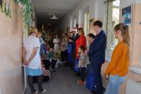 Mikołajki na oddziale dziecięcym wągrowieckiego szpitala