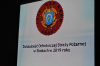 Zebranie sprawozdawcze Ochotniczej Straży Pożarnej w Skokach