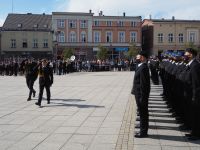 Uroczystości nadania sztandaru dla Komendy PSP w Wągrowcu