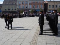 Uroczystości nadania sztandaru dla Komendy PSP w Wągrowcu
