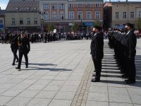 Uroczystości nadania sztandaru dla Komendy PSP w Wągrowcu