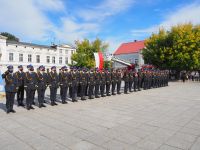 Uroczystości nadania sztandaru dla Komendy PSP w Wągrowcu