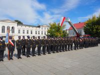 Uroczystości nadania sztandaru dla Komendy PSP w Wągrowcu